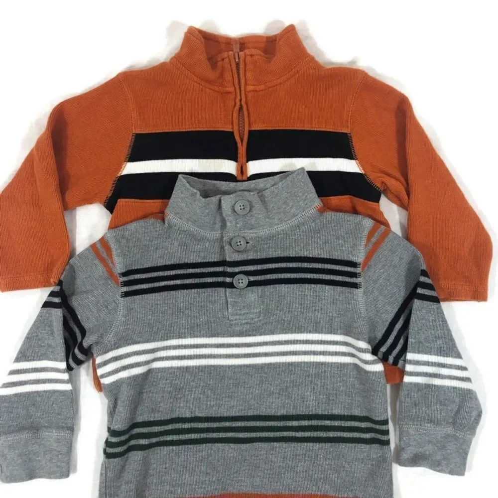 Lot of‎ two Boys Gymboree Long Sleeved Shirts 4